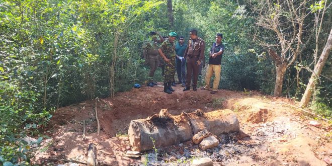 கசிப்பு உற்பத்தி சுற்றிவளைப்பில் பொலிஸாரை தாக்கிய ஏழு பேர் கைது!