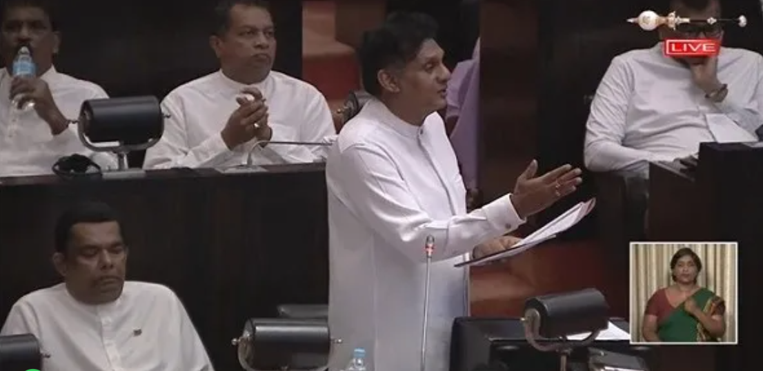 புத்தர் சிலை விவகாரத்தில் பொலிஸ் தலையிட்டது ஏன்? - சஜித்