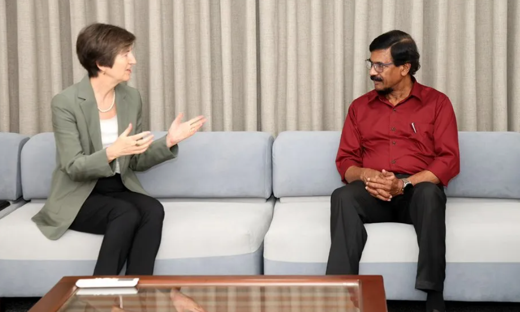 சுவிஸ் தூதுவர் – ரில்வின் சில்வா சந்திப்பு!